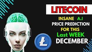 Insane LITECOIN LTC Price Prediction for THIS WEEK by A.I