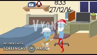 Clumsy Smurf Destroys Papa Smurf's Computer and gets Grounded