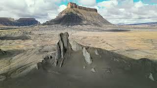 Moonscape Overlook and Factory Butte