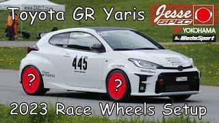 Toyota GR Yaris: 2023 Race Season Wheel & Tire Setup...Wedssport TC105X vs Yokohama A052 vs Slicks