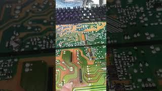 TV repair chronicles - board sent for credit messed badly