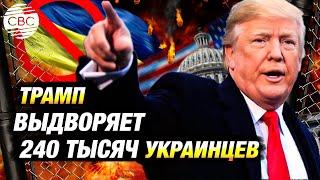 Кровавый ультиматум Трампа: 240 000 украинцев — депортация и война