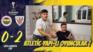 FANATİK 2 KARDEŞ FENERBAHÇE ATHLETİC BİLBAO MAÇINI İZLERSE - FENERBAHÇE 0-2 ATHLETİC BİLBAO