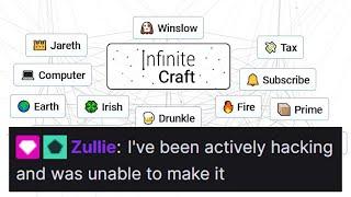 A Desperate Youtuber tries to Craft Himself in Infinite Craft