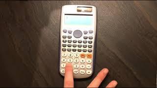 Converting from Radians to Degrees on a Casio Scientific Calculator