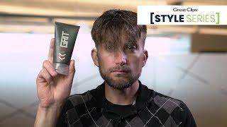 Great Clips Style Series: GRIT-Styled Hard Part Pompadour