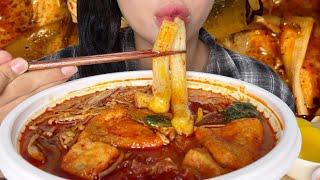 Korean spicy food, malatang mukbang