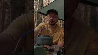 Пикник под дождем #shorts #camping #relaxing #кемпинг #naturehike