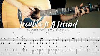 Lenka - Trouble Is A Friend (Fingerstyle Guitar Cover / Tab)