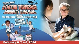 The Clinton Township Community Blood Drive: Donate your vital resource to help others!