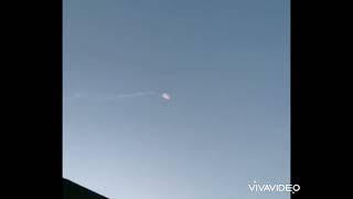 Air defense systems hit a Ukrainian drone in Voronezh, Russia.