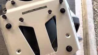 Givi Trekker Outback 58l top case installation on 2014 KTM 1190 Adventure R