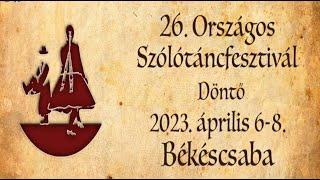 Országos szólótáncfesztivál 2023