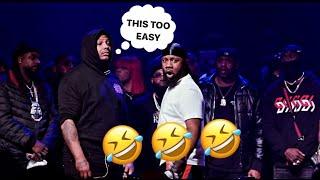 WHEN YOUR BARS GET PREDICTED  (PART 2) [BATTLE RAP] FUNNY MOMENTS / INNER THOUGHTS