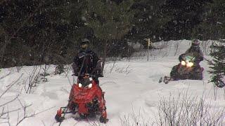 Warm temperatures take toll on area snowmobile trails