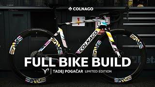 Full Bike Built Colnago V4Rs Tadej - the bike for the World Championships in Zurich