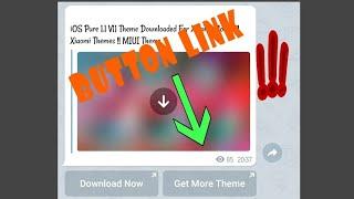 【TUTORIAL】Cara Membuat Button URL「Button Link」di Channel Telegram