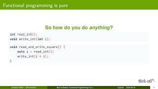 Back to Basics: Functional Programming and Monads in C++ - Jonathan Müller - CppCon 2024