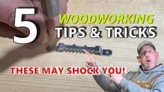5 Genius Woodworking Tips, Tricks, and Hacks You Need to Try!