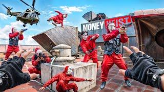 PARKOUR VS MONEY HEIST! 6 | No ESCAPE for BAD GUYS from POLICE chase (BELLA CIAO REMIX) | Epic POV