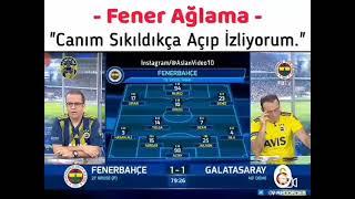 FENERBAHÇE 1 3 GALATASARAY FB TV GOLLER