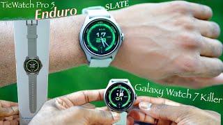 TicWatch Pro 5 Enduro (in SLATE color) Review: Best Looking Smartwatch?