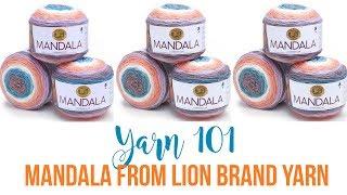 Yarn 101: Mandala from Lion Brand Yarn