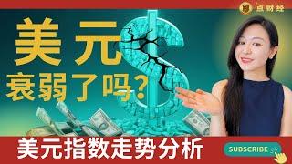 美元衰弱了吗？揭秘美元的前世今生#美元指数走势分析 /投资理财（娜点财经20241101）