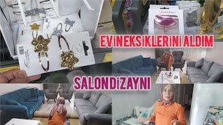 SALONUM TAMAM️MARKET EKSİKLERİNİ ALDIMHOMEVLOG