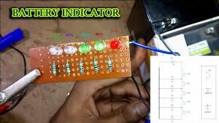 HOW TO MAKE BATTERY INDICATOR//CREATIVE DIPU