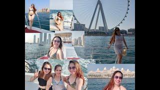 Dubai Marina Yacht with Blue Waters, Atlantis & Jumeirah Beach/amazing