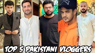 Top 5 Pakistani Vloggers | Top 5 Pakistani Youtubers 2024 #vlog #pakistan #youtuber