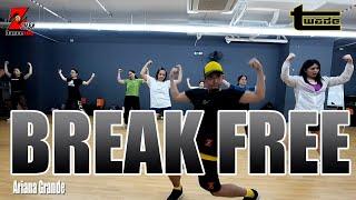 BREAK FREE - Ariana Grande | Zumba | Pop | dance workout | dance fitness | Coach tOLits