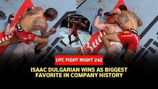 UFC Fight Night 242 Results: Isaac Dulgarian makes Brendon Marotte bleed