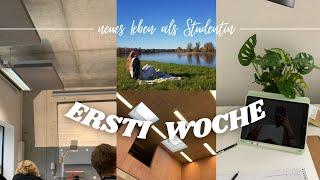 ERSTI WOCHE  alleine wohnen, Ersti-Party, neuer Alltag als Studentin ll Eva Leticia