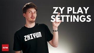 Zhiyun Weebill LAB Advanced Settings in ZY Play APP | Panorama | Timelapse