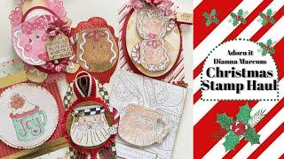 Christmas Stamp Haul: Dianna Marcum