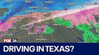 Texas winter storm: How will snow, ice impact travel?