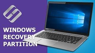How to Create a Recovery Partition for a Computer or Laptop with Windows 10, 8 or 7 ️