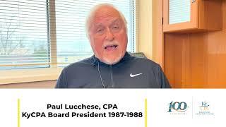 1987-1988 KyCPA Board President, Paul Lucchese