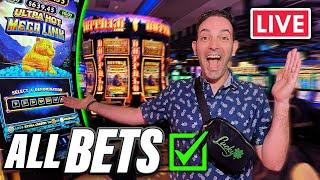  LIVE Casino Slots  All Bets Activated!!