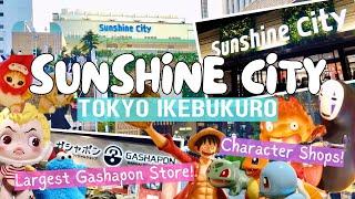 LIVING IN JAPAN 055 | Ikebukuro Sunshine City | Character Shops to Visit & Largest Gashapon Store!