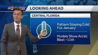 Big cold front could be coming to Central Florida in January