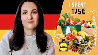 What ‎175€ Gets You In Germany  Realistic Lidl Grocery Haul