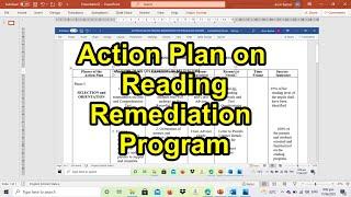 Action Plan on Reading Remediation for Struggling Readers