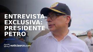 Gustavo Petro responde en Noticias RCN