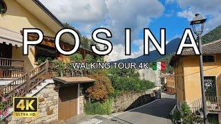 Posina Italy  4K Walking Tour | Virtual Tour 4K