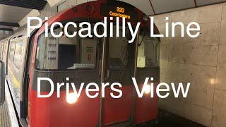 London Underground.Piccadilly Line. Drivers View and Commentary.Cockfosters-Northfields