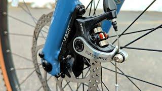 Close Look and Weight of TRP Spyre Flat Mount Road Bike Disc Brake Calipers