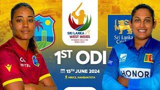  LIVE | 1st ODI - West Indies Women's Tour of Sri Lanka 2024